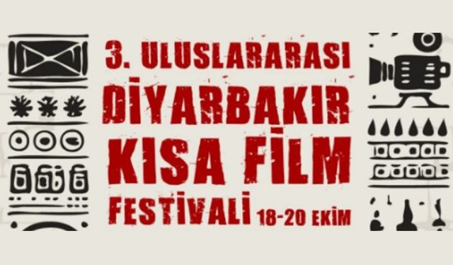 3. Uluslararası Diyarbakır Kısa Film Festivali 18-20 Ekim'de düzenlenecek