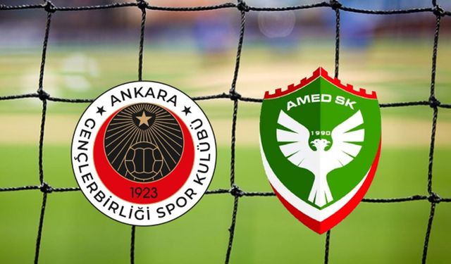 Amedspor - Gençlerbirliği maçı ne zaman?