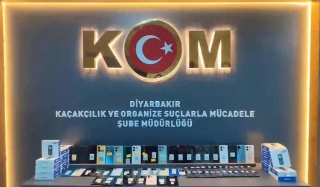 Diyarbakır'da kaçakçılık operasyonunda 3 milyondan fazla makaron ele geçirildi