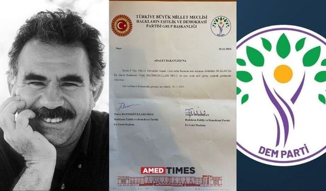 DEM Parti, Abdullah Öcalan’la görüşmek için bakanlığa başvurdu