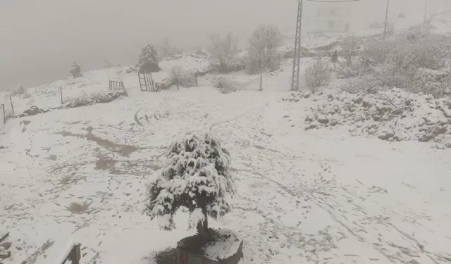 Diyarbakır’da kar yağışı başladı, şehir beyaza büründü