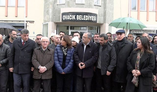 Ovacık’ta kayyım krizi: CHP heyeti ilçeye gitti