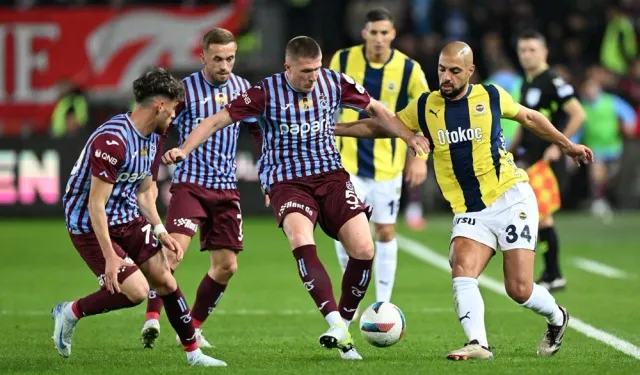 Trabzonspor - Fenerbahçe derbisinde PFDK sevkleri açıklandı