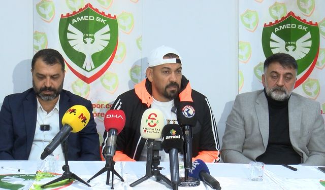 Amedspor, Çorum FK maçı öncesi basın toplantısı düzenledi