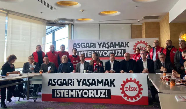 DİSK'ten 2025 asgari ücret için 13 maddelik talep