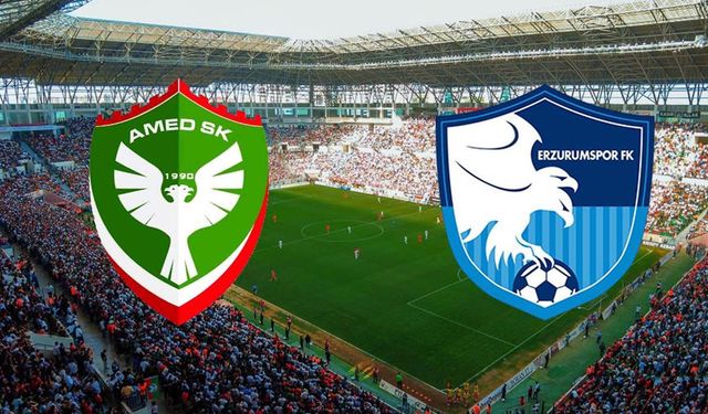 Amedspor'un muhtemel 11'i belli oldu