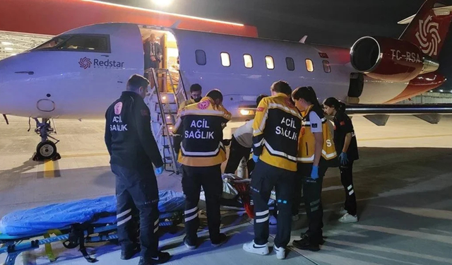 Kuzey Makedonya’daki yangında yaralananlar Türkiye’ye getirildi