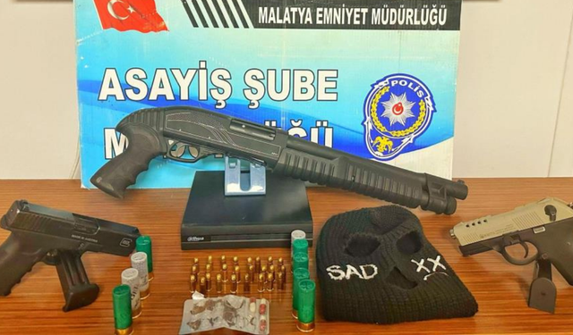 Malatya’da gasp ve darp! 4 zanlı yakalandı