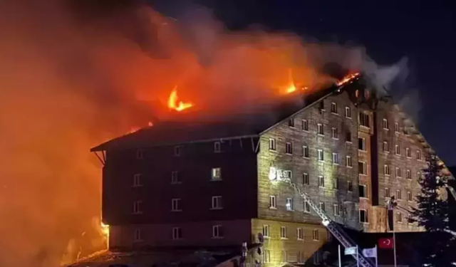 Otel yangını faciasında otel sahibinin eşi ve kızları tutuklandı