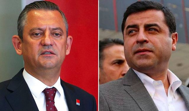 Özel, Demirtaş’ın görüşlerini destekledi, özgürlüğünü talep etti