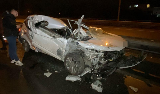 TEM Otoyolu’nda zincirleme kaza: 2 ölü, 4 yaralı!