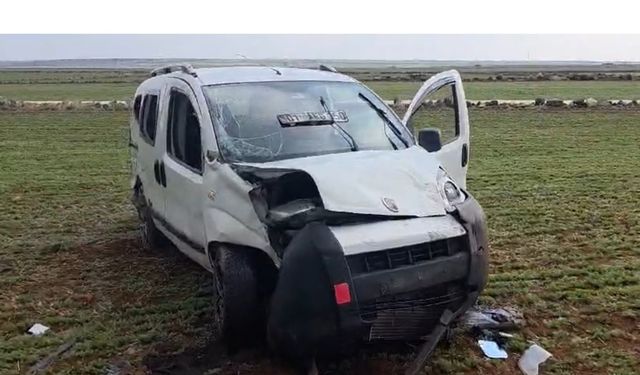 Urfa’da şarampole devrilen araçta 1 ölü, 2 yaralı