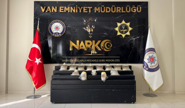 Van'da otomobilde 36 kilo likit metamfetamin ele geçirildi