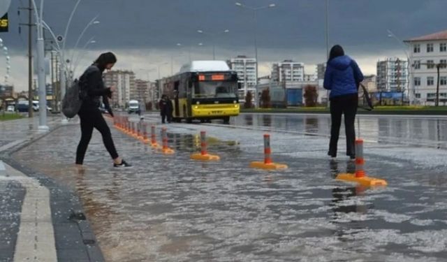 Diyarbakır ve 29 il için kuvvetli yağış uyarısı