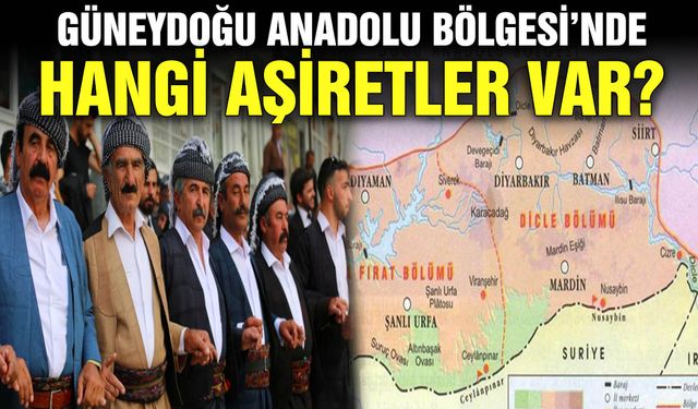 Güneydoğu Anadolu Bölgesi’nde hangi aşiretler var?
