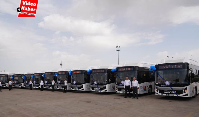 Diyarbakır’a 49 Yeni Otobüs! Bekleme süresi düşecek