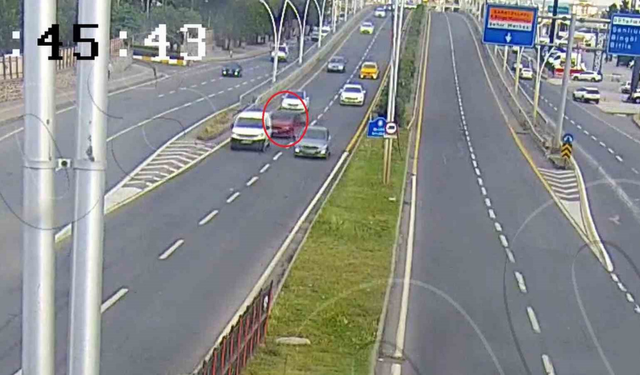 Diyarbakır’da trafik kurallarını ihlal eden sürücüye yüklü ceza