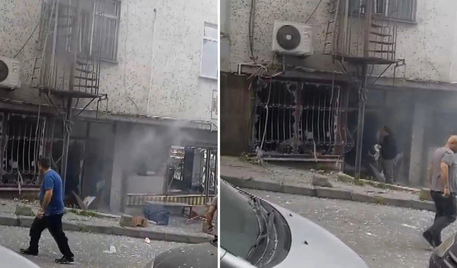 İstanbul’da iş yerinde korkutan patlama!