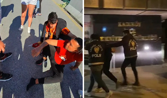 Kadıköy’de Galatasaray taraftarlarına silahlı saldırı