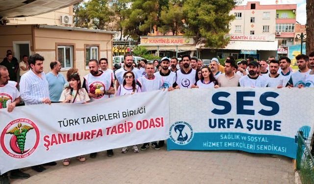 Şanlıurfa’da sağlık çalışanlarına saldırı!
