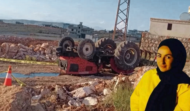 Şanlıurfa’da traktör devrildi, 24 yaşındaki kadın yaşamını yitirdi