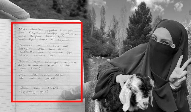 Sena’nın iddia edilen intihar mektubu ortaya çıktı! Son istekleri yürek burktu