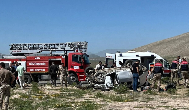 Van’da feci kaza: Çok sayıda ölü var!