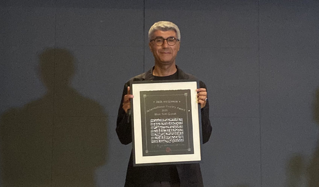 İlhan Sami Çomak’a Jack Hirschman ödülü