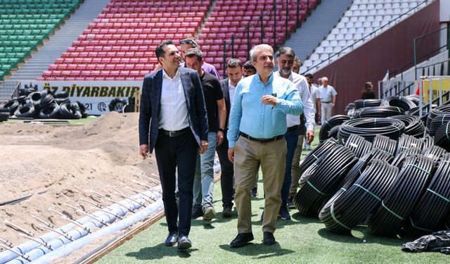Amedspor’dan stadyumda teknik inceleme