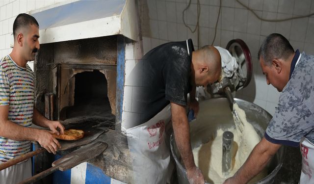 Diyarbakır’da 400 derece sıcağın başında ekmek mücadelesi