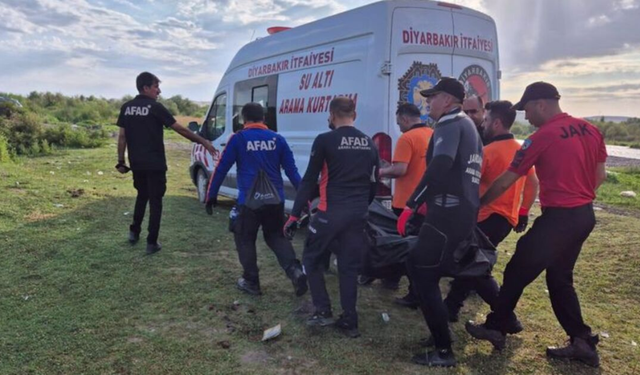 Diyarbakır’da nehirde kaybolan gençten acı haber