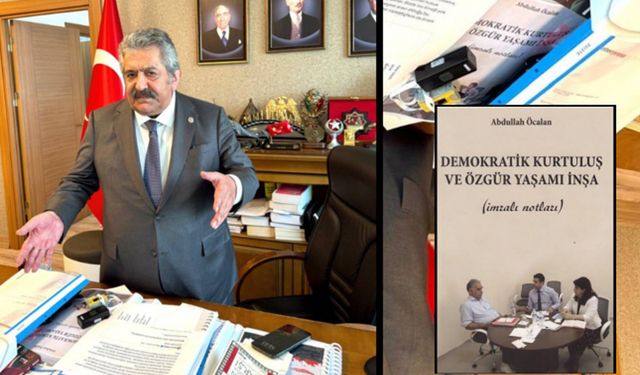 MHP'li  Önemli isimden Abdullah Öcalan’ın kitabı ile paylaşım