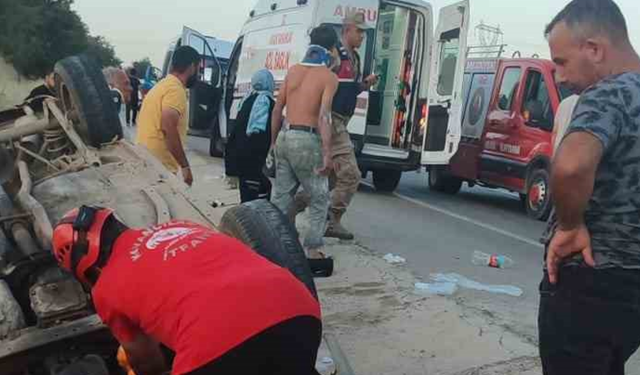 Elazığ’da korkutan kaza: 6 kişi yaralandı