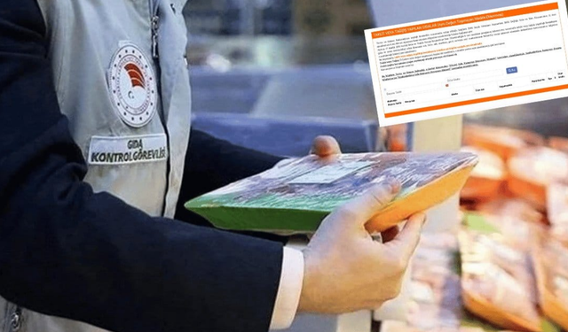 Gıda ihlalleri listesi e-Devlet’e taşındı, Bakanlığın sitesinden kaldırıldı