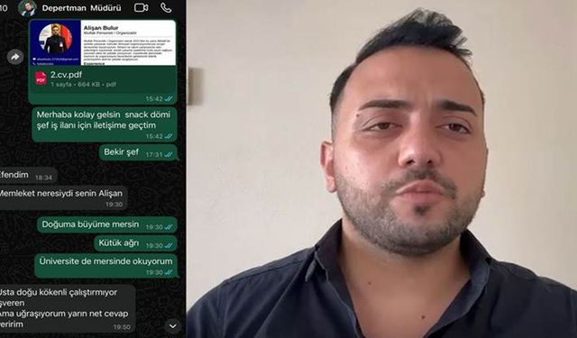 İDDİA: “Kürt olduğum için işe alınmadım”