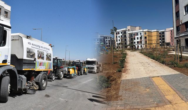 Oğlaklı TOKİ’de temizlik çalışmalarına Bağlar Belediyesi’nden yanıt