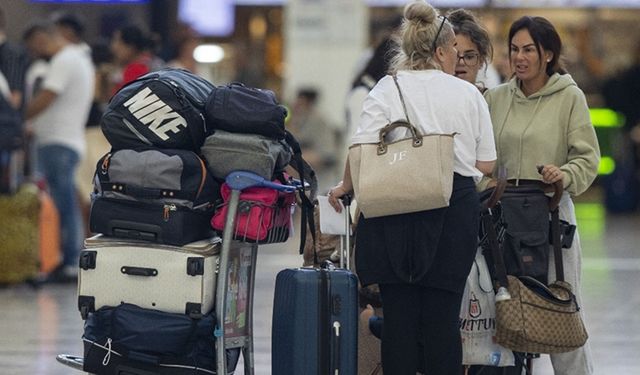 Turist sayısında yüzde 5'lik daralma