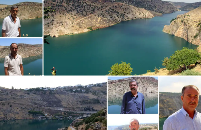 Diyarbakır’da baraj suları altında kalan köprü 20 yıldır yapılmayı bekliyor