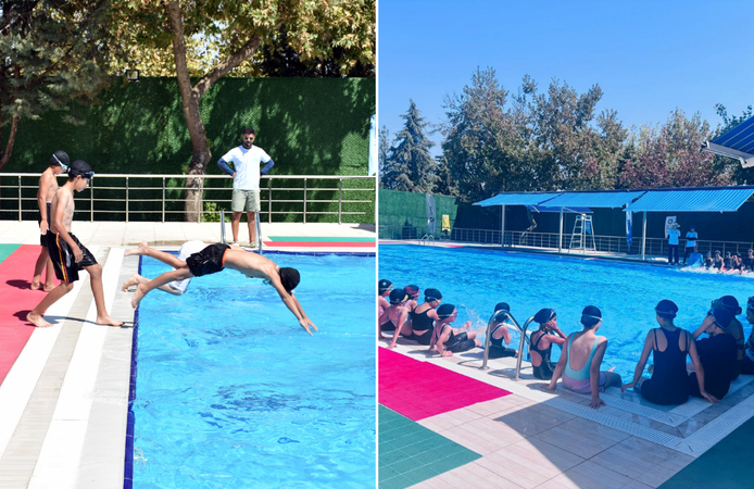 Diyarbakır’da çocuklar için yüzme ve eğlence dolu etkinlik