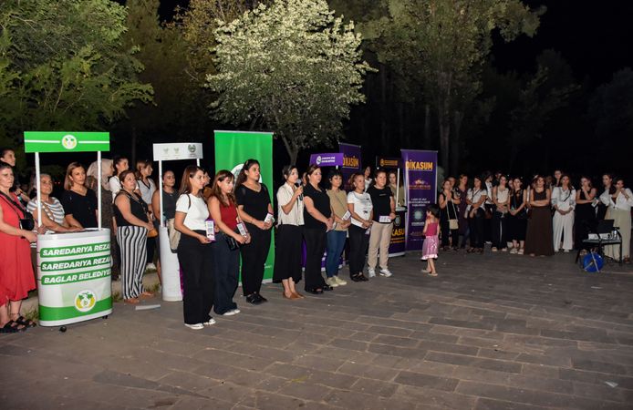 Diyarbakır’da kadın cinayetlerine karşı farkındalık kampanyası başladı