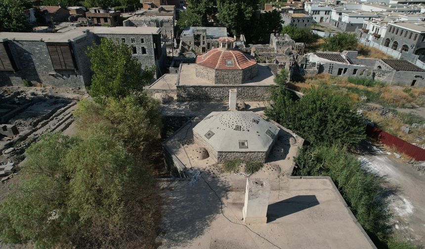 Diyarbakır'ın Çardaklı Hamamı yeniden açılıyor