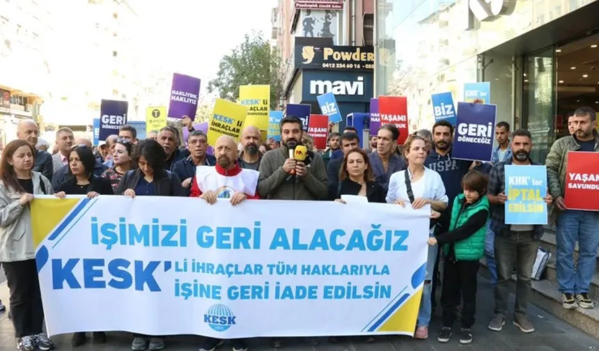 KESK: Mücadelemize devam edeceğiz