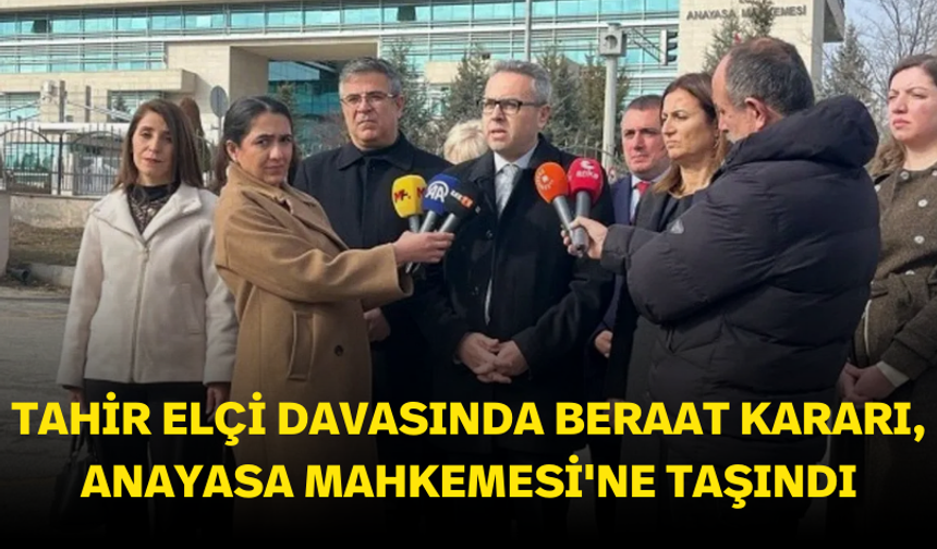 Tahir Elçi davasında beraat kararı, Anayasa Mahkemesi'ne taşındı