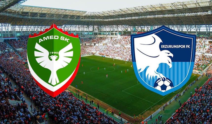 Amedspor'un muhtemel 11'i belli oldu