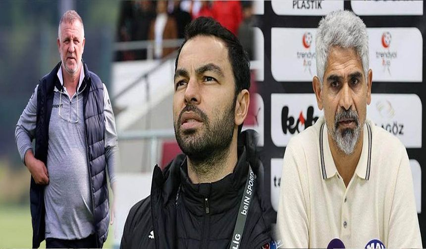 Amedspor'da Servet Çetin yerine 3 isim gündemde!