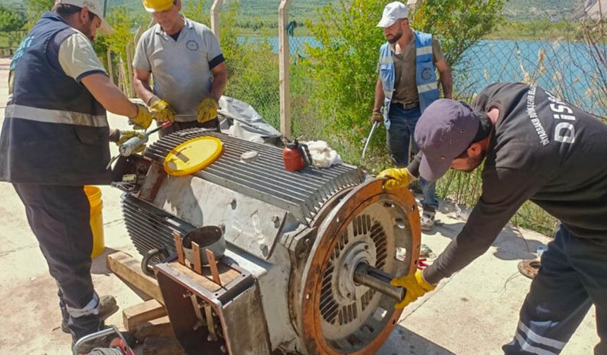 DİSKİ’den Ergani’de su altyapısını güçlendirme çalışması