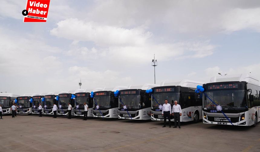 Diyarbakır’a 49 Yeni Otobüs! Bekleme süresi düşecek