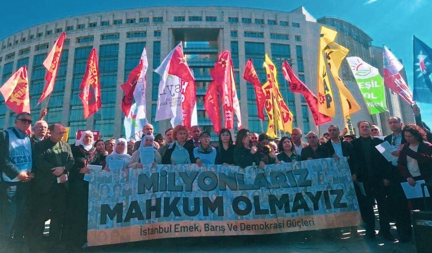 HDK üyeliği iddiasıyla tutuklanan 8 kişiye tahliye
