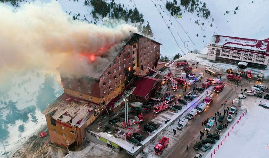 Kartalkaya’daki otel yangınına dair 32 şüpheliye hapis istemi