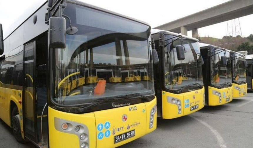 Ödeme sorunu nedeniyle İstanbul otobüsleri iş bırakıyor